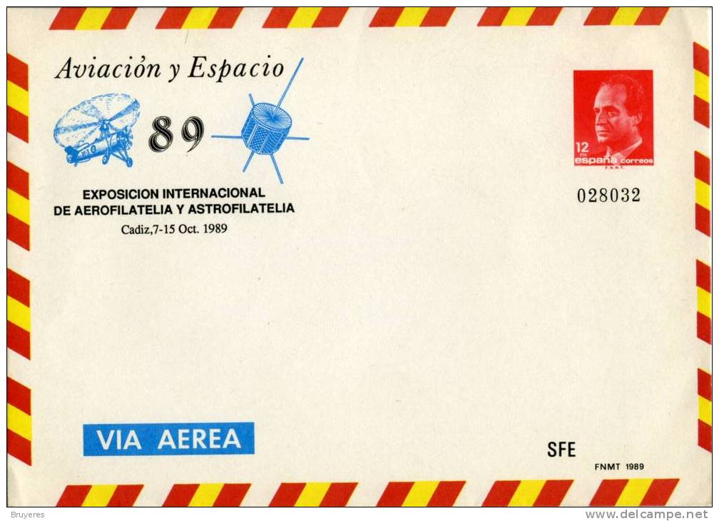 Entier Postal Sur Enveloppe TSC Avec Illust. "Expo. Int. D´Aérophil. Et Astrophil." - 1931-....