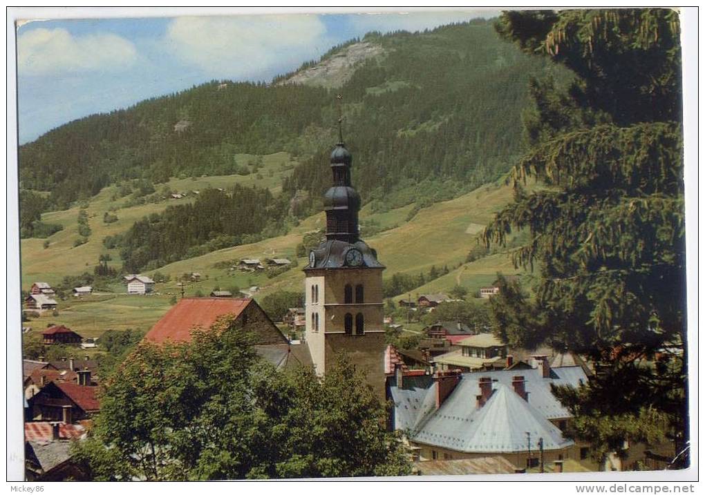 MEGEVE L'Ensoleillée --vue Générale--cpm éd De France - Megève