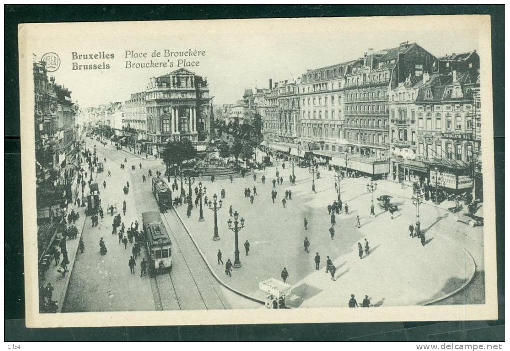 Bruxelles - Place De La Brouckère  - Um81 - Avenues, Boulevards