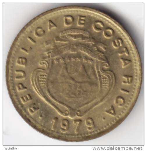 @Y@  Costa Rica   5 Centimos 1979  UNC   (C274) - Costa Rica