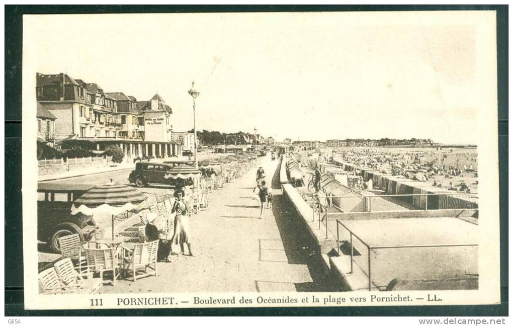 Pornichet - Boulevard Des Océanides Et La Plage Vers Pornichet  - Um110 - Pornichet