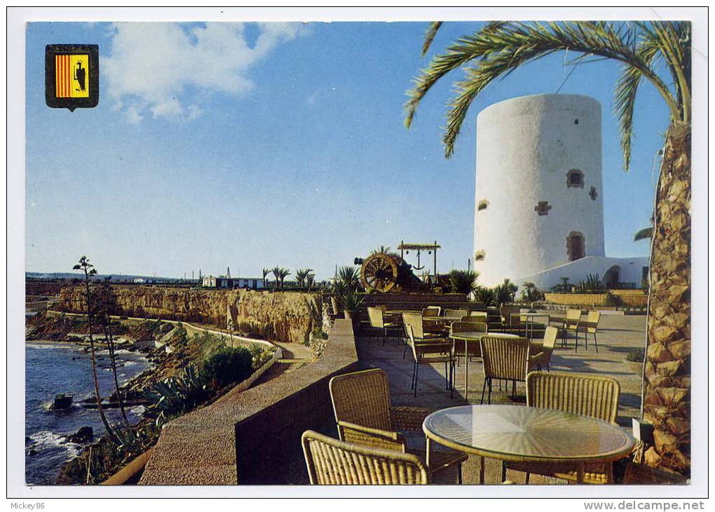 Espagne--CABO ROIG--Terraza Del Snack Bar ,cpm N° 1  éd Subirats - Autres & Non Classés