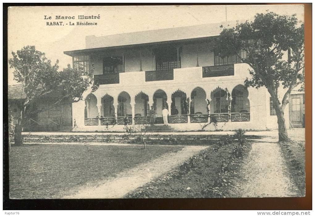 CPA Animée Maroc RABAT La Résidence - Rabat