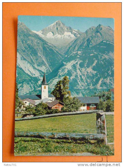 E1*SUISSE--valais-unterbach-brandale-eglise-- - Randa