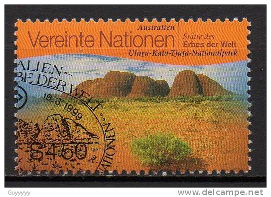 Nations Unies (Vienne) - 1999 - Yvert N° 297  - Patrimoine Mondial, Australie - Usati