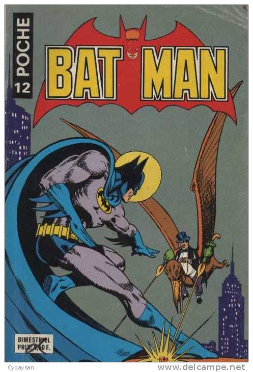 BATMAN POCHE N° 12 BE SAGEDITION 06-1978 - Batman
