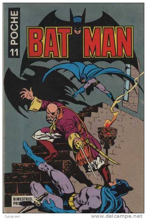 BATMAN POCHE N° 11 BE SAGEDITION 03-1978 - Batman