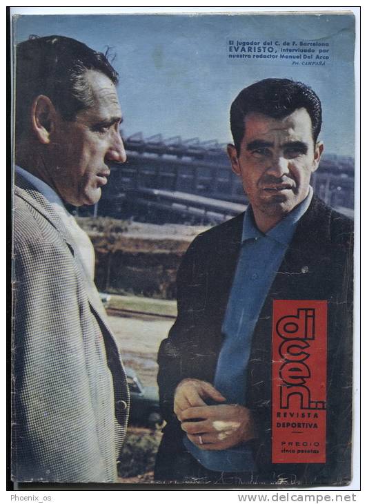 SPAIN - Futbol / Fußball / Football / Soccer, DICEN REVISTA DEPORTIVA, News, Number 429, 1961. Year - [4] Themen