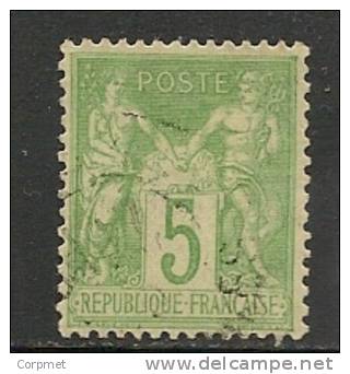 FRANCE - 1898-1900  SAGE (Type III) Yvert # 102  -  USED - 1898-1900 Sage (Tipo III)