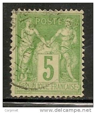 FRANCE - 1898-1900  SAGE (Type III) Yvert # 106 -  USED - 1898-1900 Sage (Tipo III)