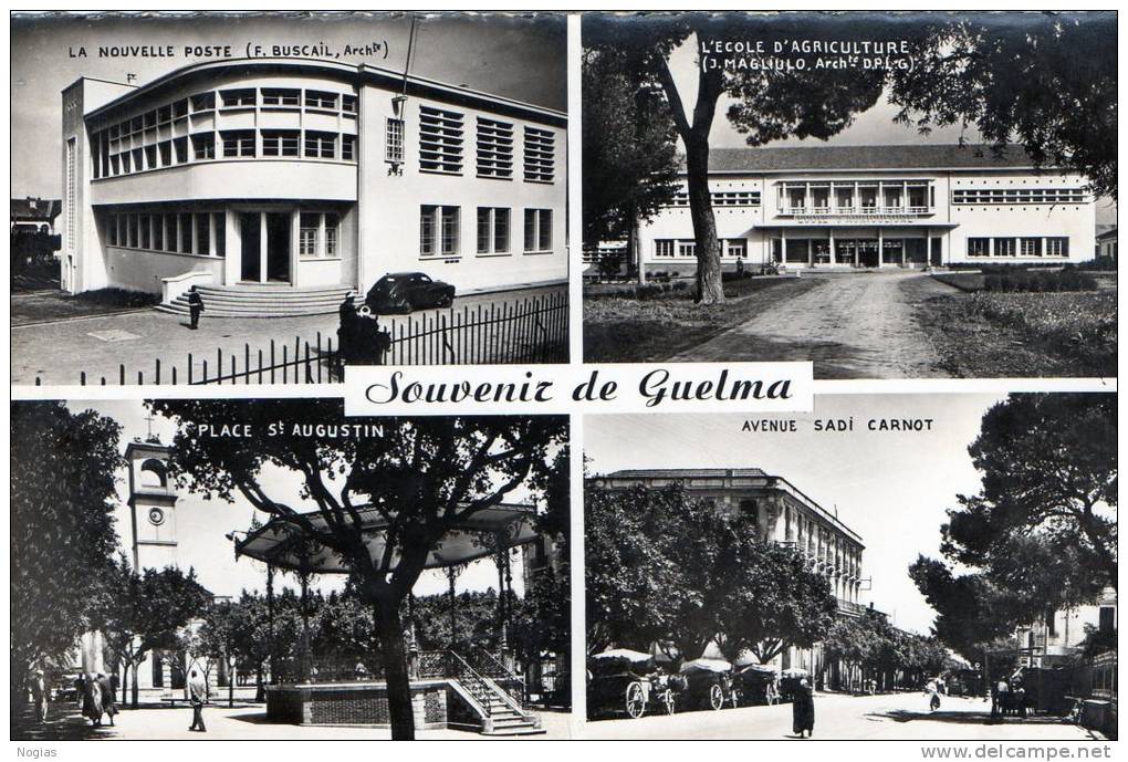 ALGER - BEAU PLAN D'UN JEUNE CIREUR -  TOP !!! - Guelma