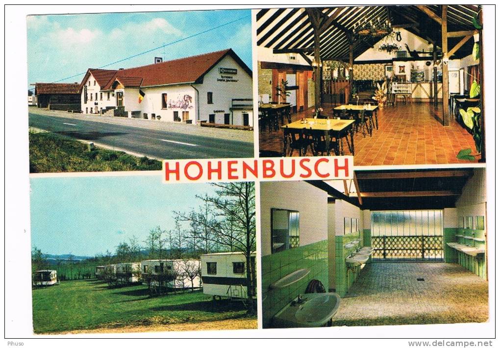 B4172   THOMMEN-REULAND : Restaurant Camping Hohenbusch - Burg-Reuland