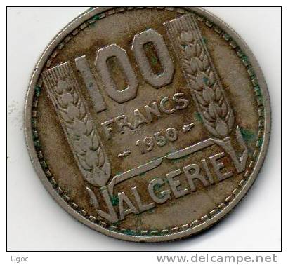 - Pièce De Monnaie 100 Francs Algérie 1950  - 879 - Autres – Afrique