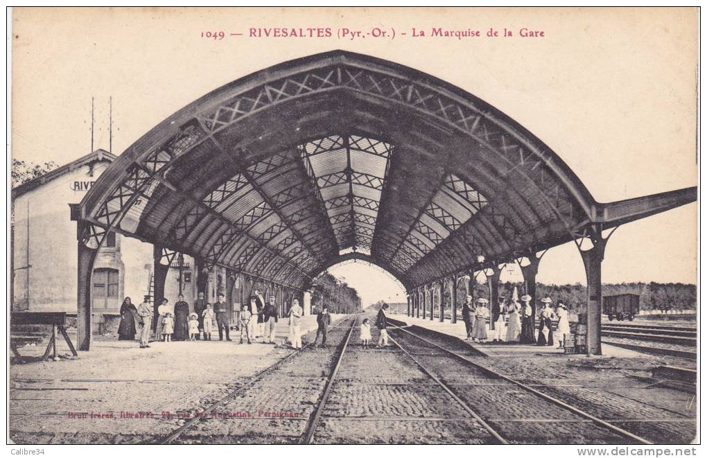 66 RIVESALTES La Marquise De La Gare - Rivesaltes