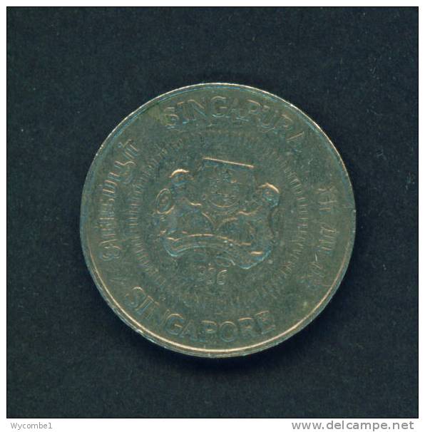 SINGAPORE  -  1986  50 Cents  Circulated As Scan - Singapore