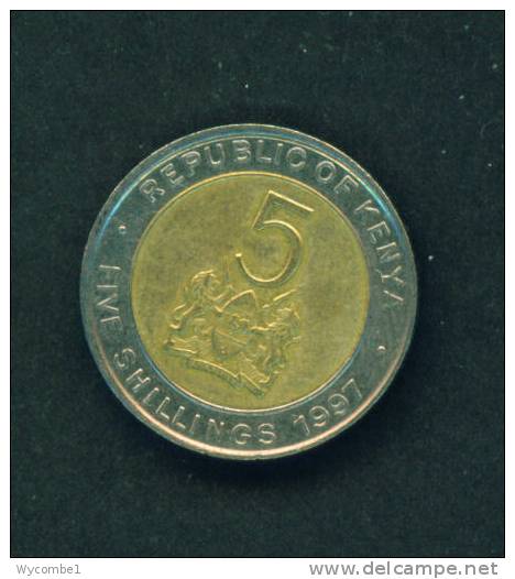 KENYA  -  1997  5 Shillings  Circulated As Scan - Kenya