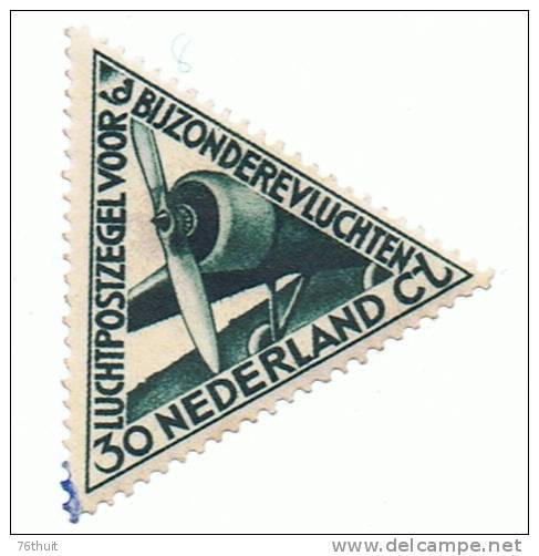 1933 - NEDERLAND Pays-Bas - Vol Spécial Vers Batavia - Neuf - Yvert Et Tellier N° 10 - Poste Aérienne