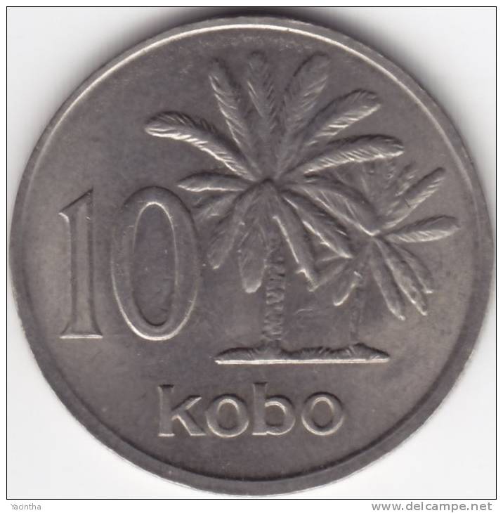 @Y@   Nigeria  1976 10 Kobo  UNC   (C308) - Nigeria