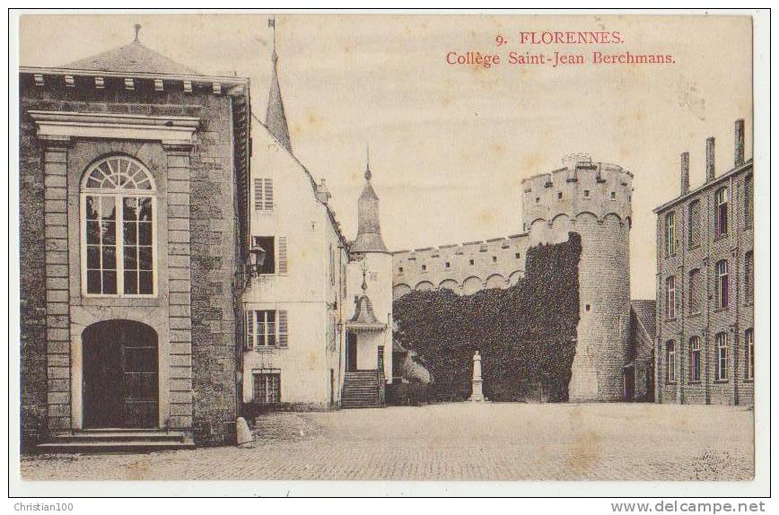 FLORENNES : COLLEGE SAINT-JEAN BERCHMANS - CPA, 2 SCANS - - Florennes