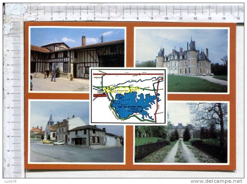 ST REMY En BOUZEMONT  -  Cartographie - 4 Vues  : Ancienne Ferme Du Bocage, Château St Rémy, Village  Eglise Et Monument - Saint Remy En Bouzemont