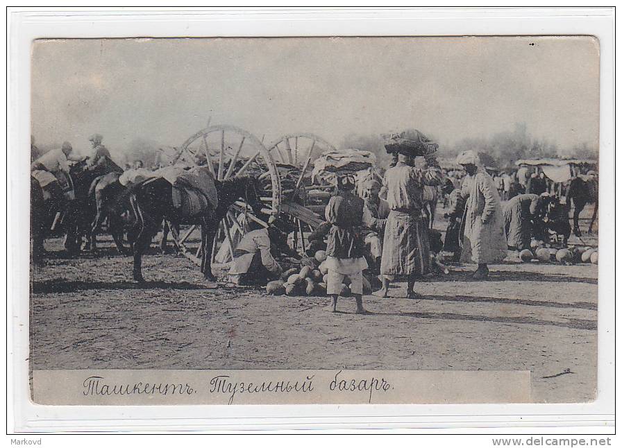 03126 Tashkent Market Natives - Ouzbékistan