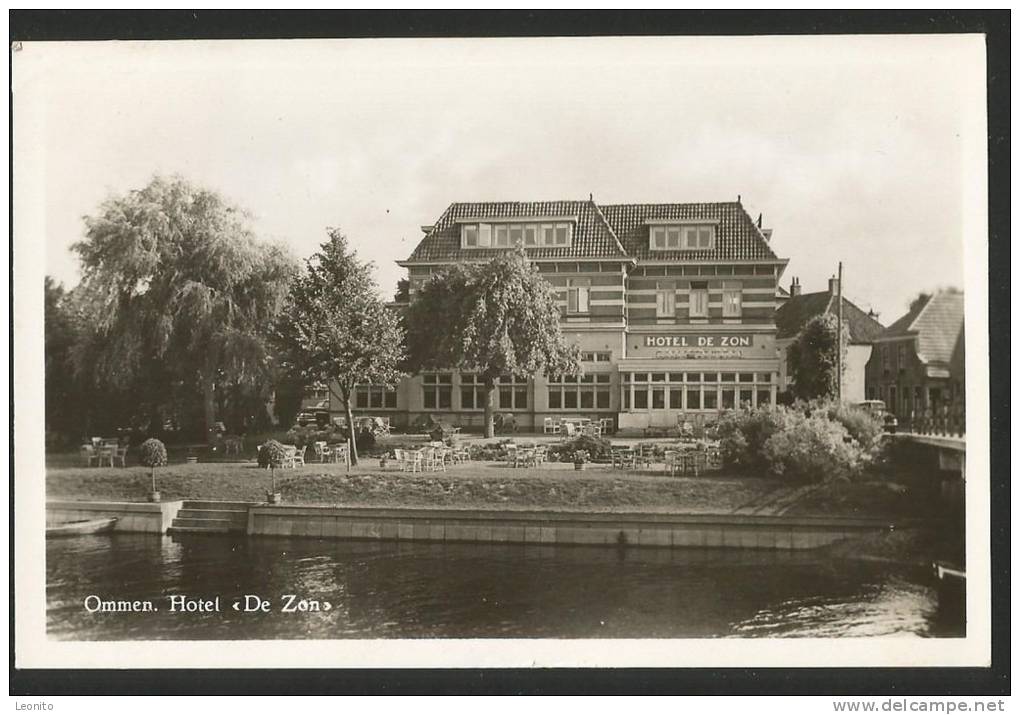 OMMEN Hotel DE ZON K.N.A.C. Clubhotel Overijssel 1950 - Ommen