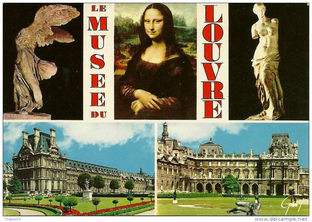 75 - PARIS - Musée Du LOUVRE - Multivues - Musei