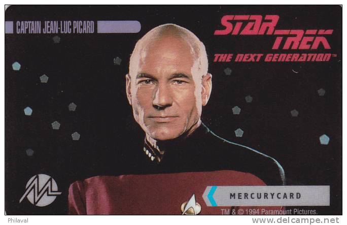 Telecard - Carte Téléphone : Star Trek - Characters