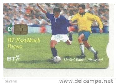 England Private Chip Phonecard, World Cup France 98´,Group A, Mint - BT Internes