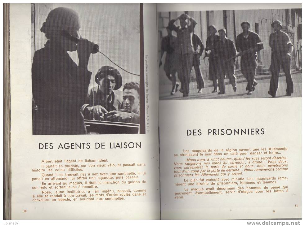 BIBLIOTHEQUE DE TRAVAIL 40 44    IMAGES DE LA RESISTANCE    JEAN MOULIN  MAQUIS MAQUISARDS   VERCORS  DEPORTATION DROME