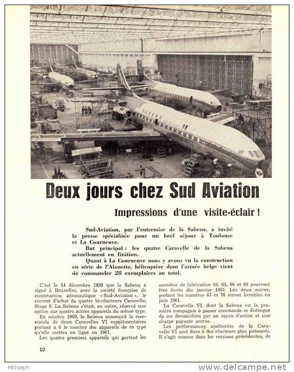 Magazine MACH - N° 1  Janvier 1961 - Incomplet     (2941) - Aviazione