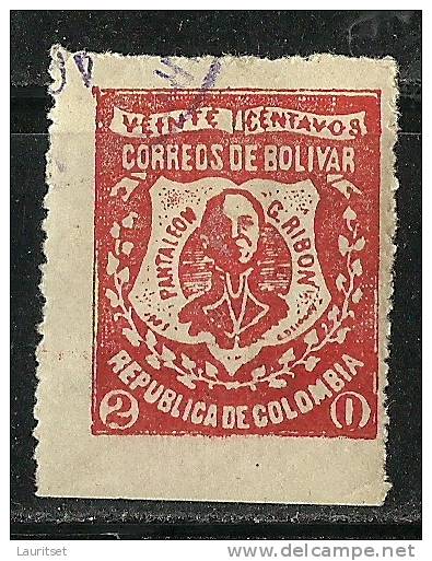 COLOMBIA KOLUMBIEN Correos De Bolivar Pantaleon Ribon O - Colombie