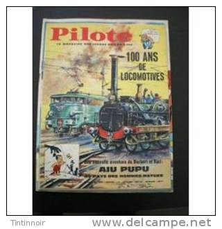 PILOTE N° 293 Du 3/6/1965 100 ANS DE LOCOMOTIVES D'ARTAGNAN - Pilote