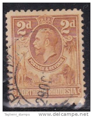 Northern Rhodesia, 1925, SG 4, Used - Rhodésie Du Nord (...-1963)