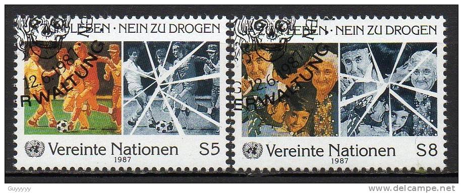 Nations Unies (Vienne) - 1987 - Yvert N° 71 & 72 - Used Stamps