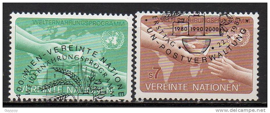 Nations Unies (Vienne) - 1983 - Yvert N° 32 & 33 - Used Stamps