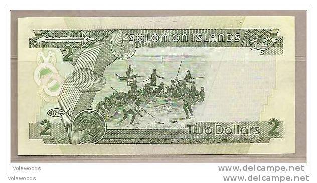 Salomone - Banconota Non Circolata Da 2 Dollari - Solomon Islands