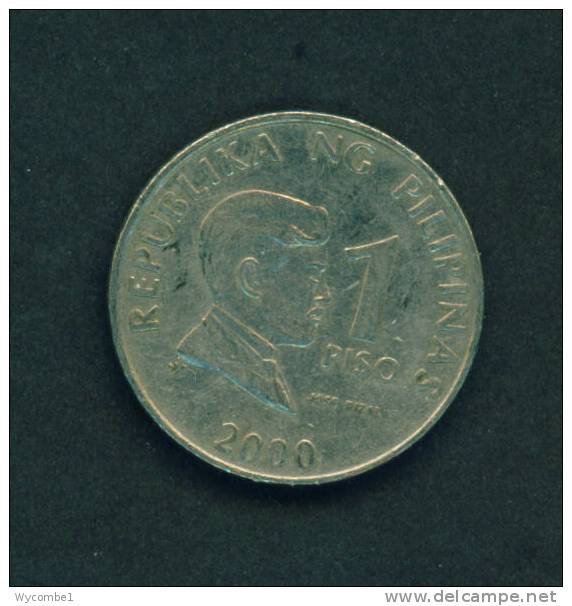 PHILIPPINES  -  2000  1 Peso  Circulated As Scan - Filipinas