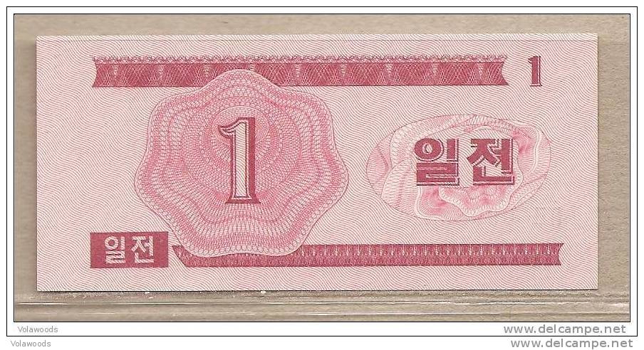 Corea Del Nord - Banconota Non Circolata Da 1 Won - 1988 - Corea Del Nord