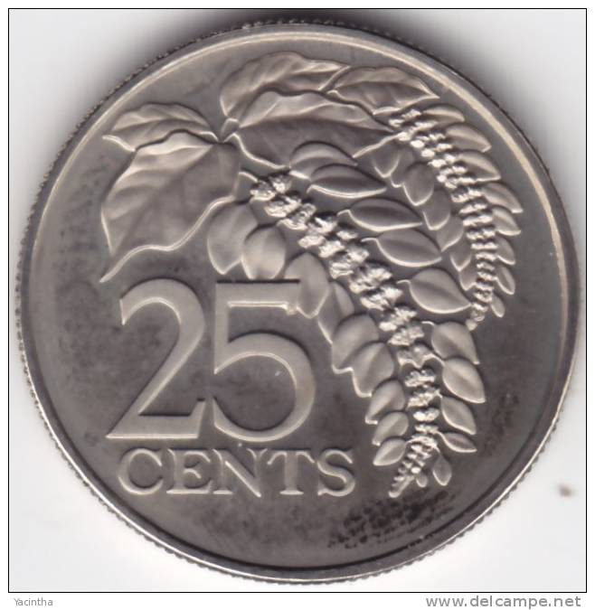 @Y@   Trinidad And Tabago  25 Cents 1979   UNC    (C354) - Trinité & Tobago