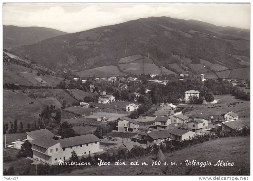 E442- Montepiano - Villagio Alpino - Prato - F.g.  Viaggiata - Prato