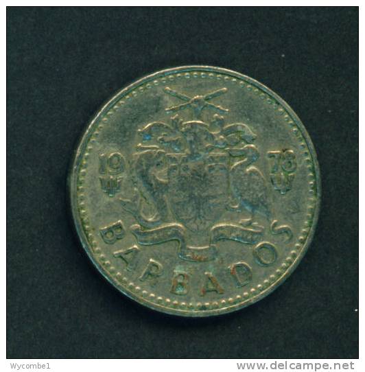 BARBADOS  -  1978  25 Cents  Circulated As Scan - Barbades