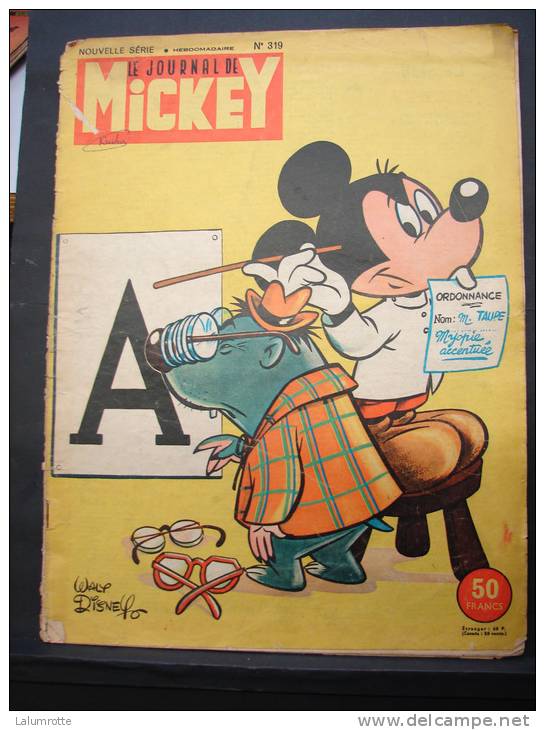 BD. 23. Le Journal De Mickey N° 319 - Journal De Mickey