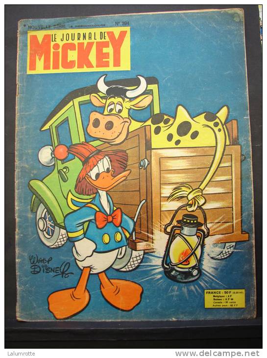 BD. 25. Le Journal De Mickey N° 394 - Journal De Mickey