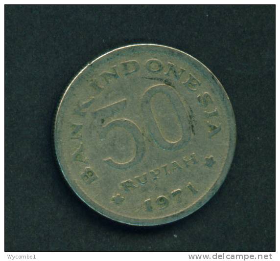 INDONESIA  -  1971  50 Rupiah  Circulated As Scan - Indonesië