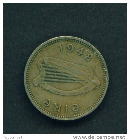 IRELAND  -  1948  3 Pence  Circulated As Scan - Irlande
