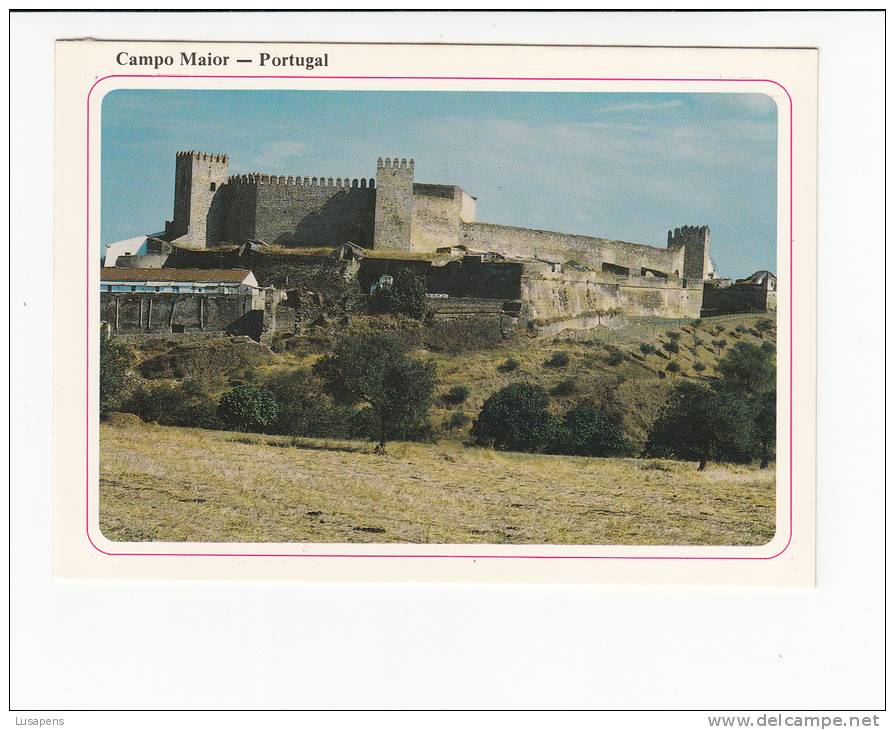 Portugal Cor 19758 - CAMPO MAIOR -  CASTELO - Portalegre