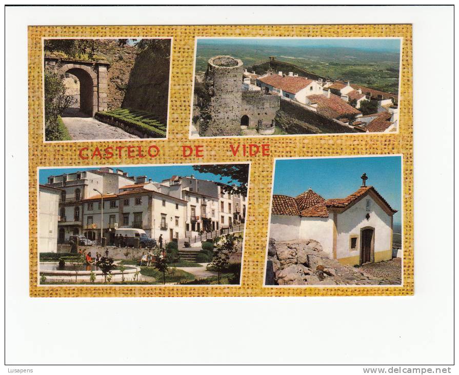 Portugal Cor 19770 - CASTELO DE VIDE - ERMIDA DA S. PENHA E ASPECTOS DA ANTIGA VILA - Portalegre