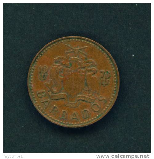 BARBADOS  -  1973  1 Cent  Circulated As Scan - Barbades