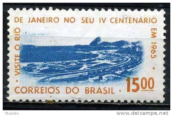 BRESIL 758**  15 Cr Orange Et Bleu 4èm Centenaire De Rio De Janeiro - Ungebraucht